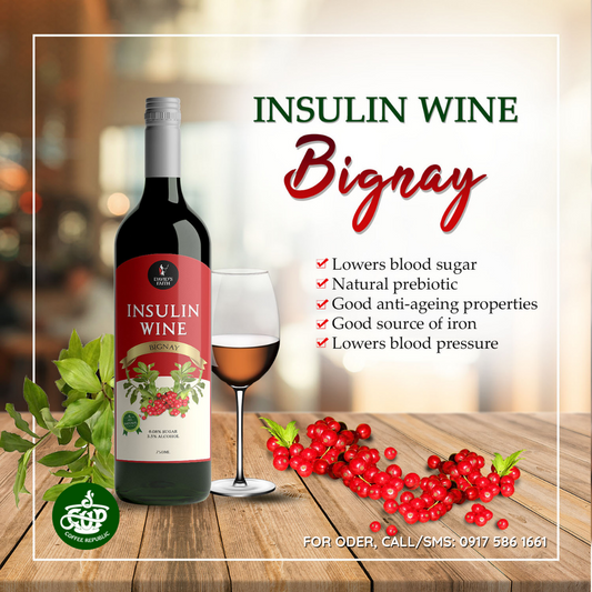 David's Faith Insulin Wine - Bignay